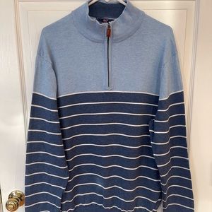 Mens vineyard vines 1/4 zip sweater